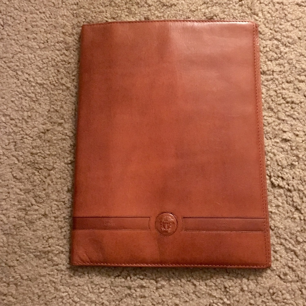 Versace Notepad & Pen Portfolio